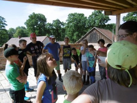 28. 6. 2016 Vodní breberky - program v ekocentru Chaloupky v Horní Krupé